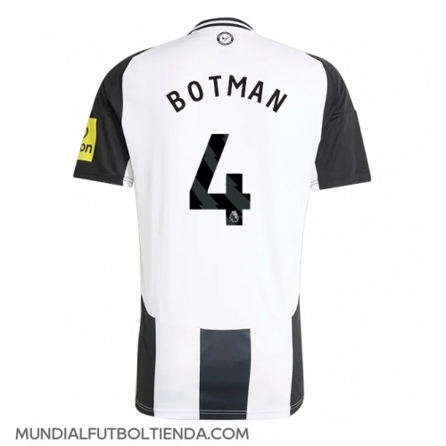 Camiseta Newcastle United Sven Botman #4 Primera Equipación Replica 2024-25 mangas cortas